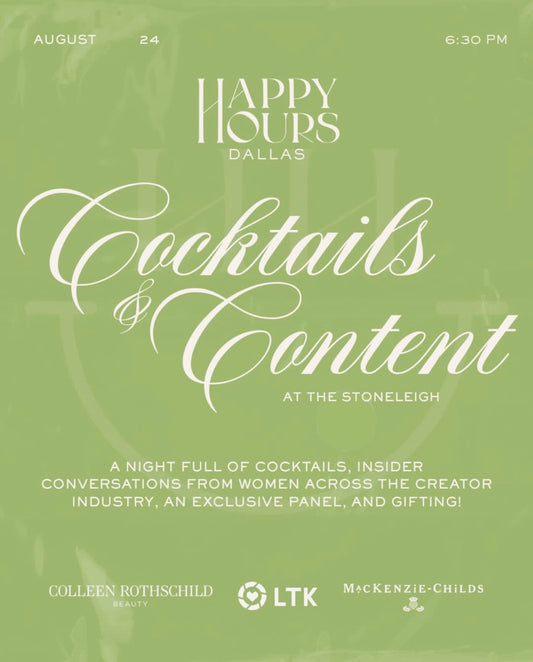 Dallas: Content & Cocktails
